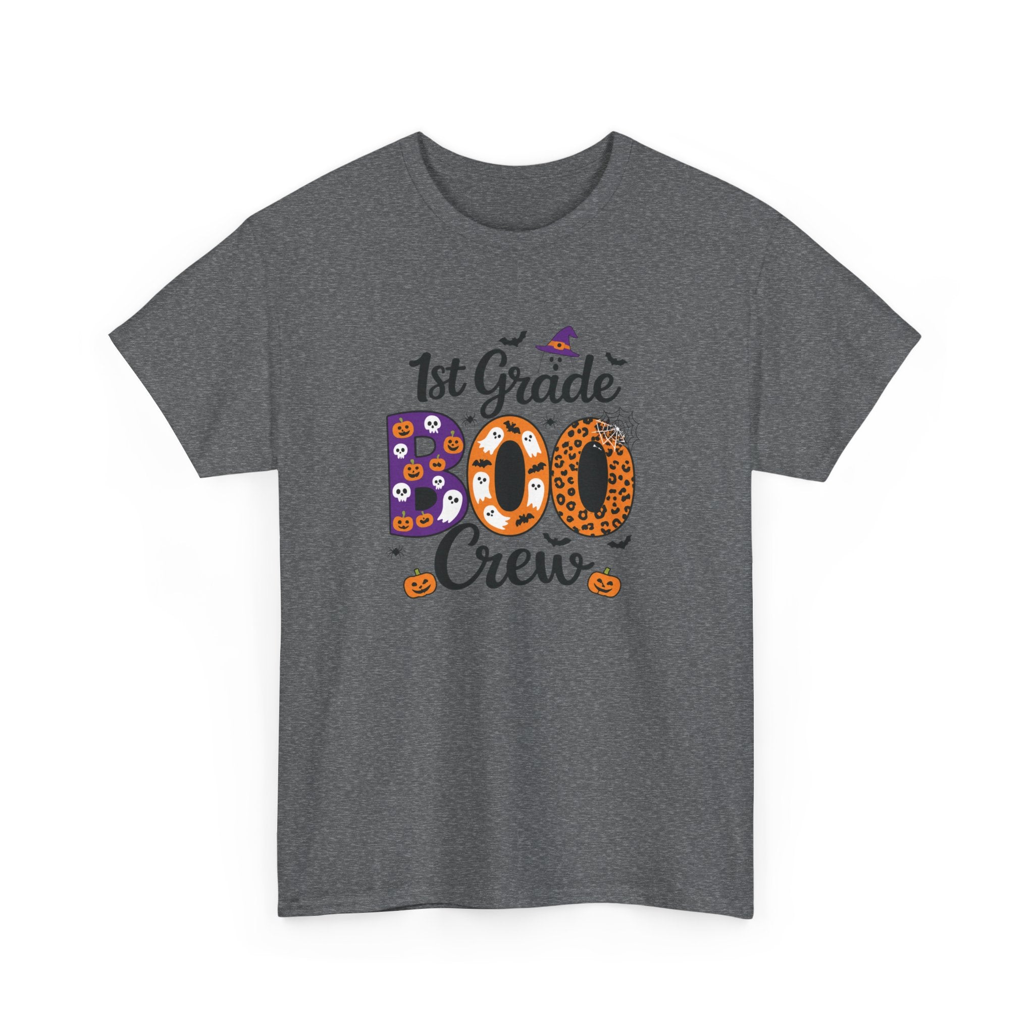 1st Grade Boo Crew T-Shirt — Halloween Classroom Tee