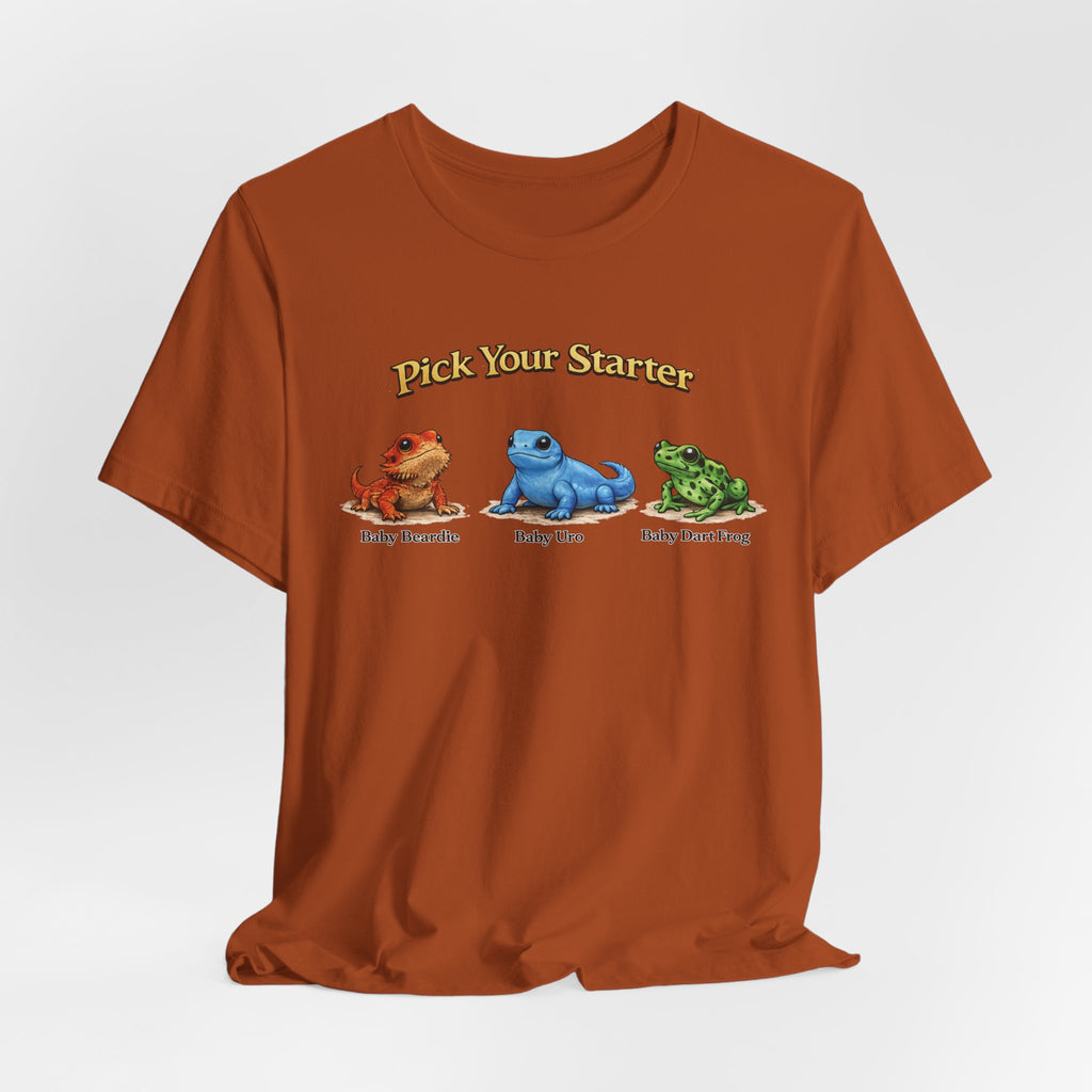 Pick Your Starter Baby Dragon Baby Lion Baby Deer Frog T-Shirt | Cute Creature Tee