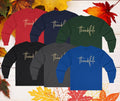 Thankful Long Sleeve Shirt  Gildan 2400 Unisex Ultra Cotton Tee  Fall & Thanksgiving Top