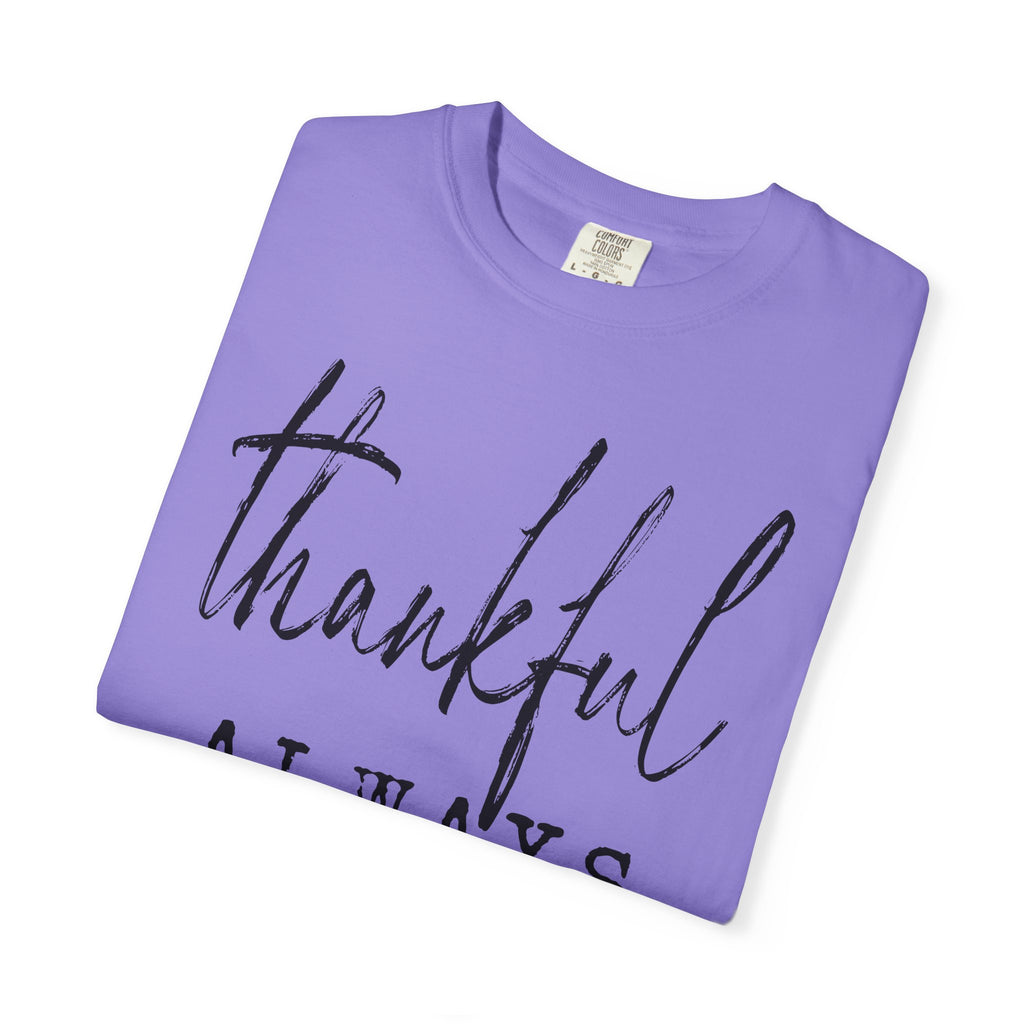 Grateful Spirit T-Shirt - Casual Unisex Wear for Thanksgiving, Everyday Comfort, Inspirational Apparel, Cozy Fashion