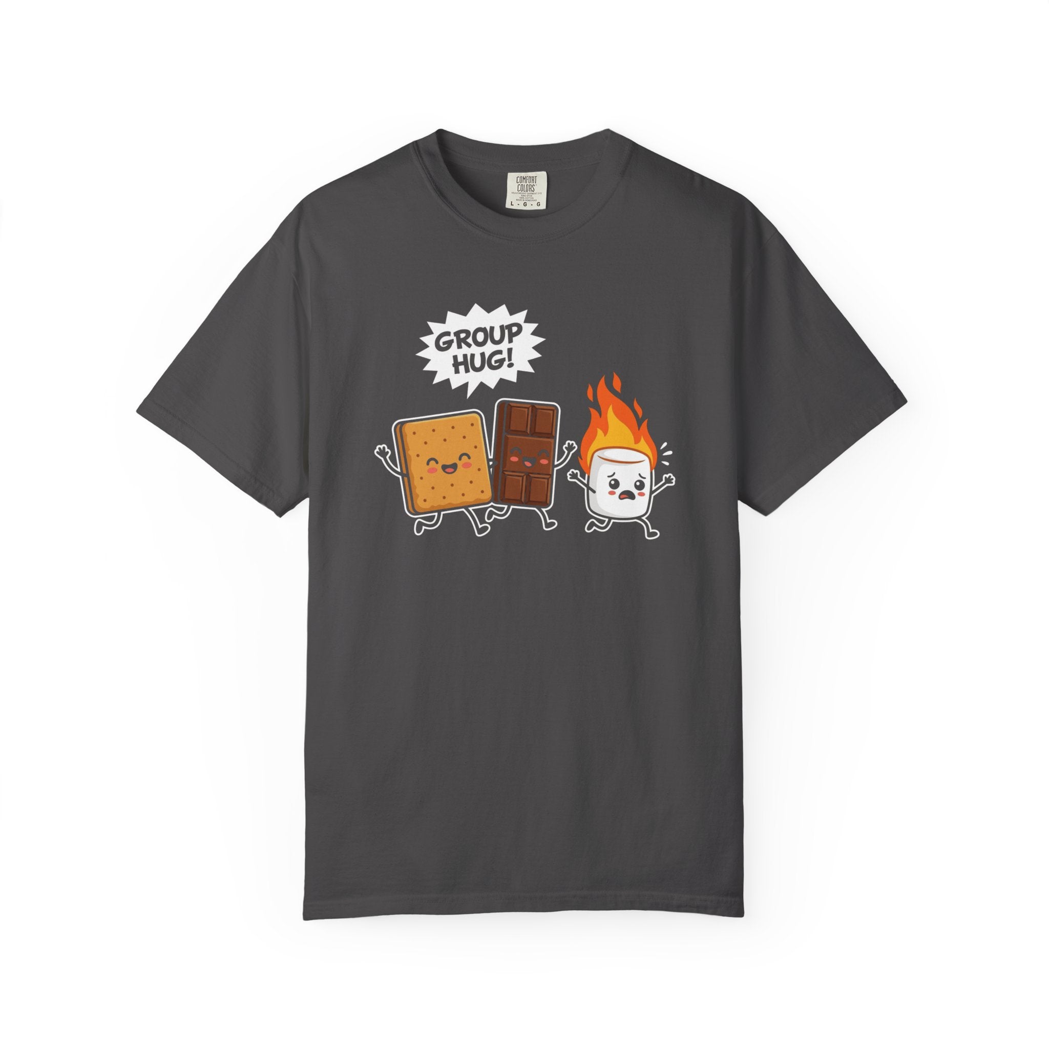 S'mores Group Hug T-Shirt — Cute Campfire Marshmallow, Chocolate & Graham Tee