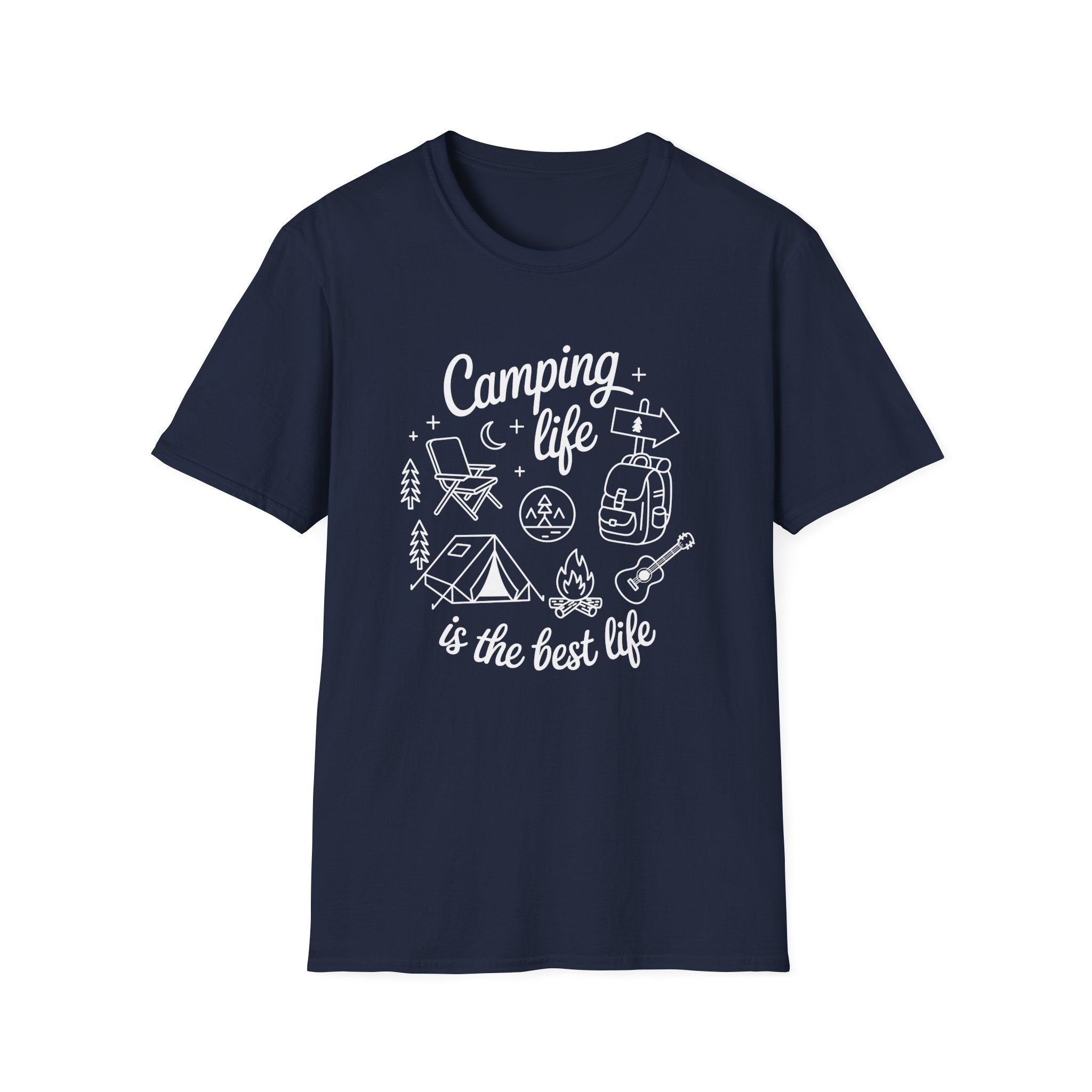 Camping Life T‑Shirt — “Camping Life is the Best Life” Outdoor Adventure Tee