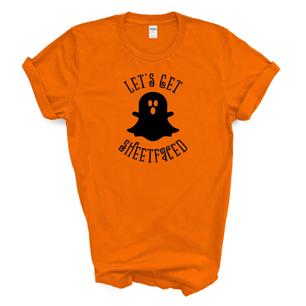 Let's Get Sheetfaced T Shirt Ghost