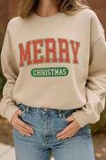 Merry Christmas Sweatshirt, Unisex Crewneck, Holiday Apparel, Cozy Winter Wear, Christmas Fashion