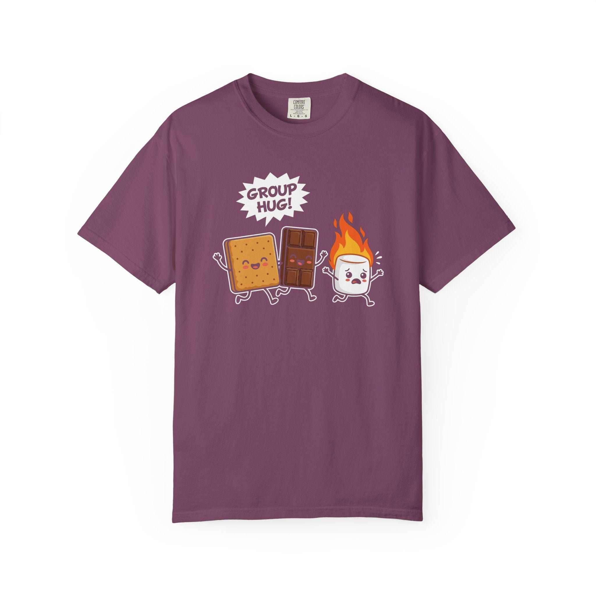 S'mores Group Hug T-Shirt — Cute Campfire Marshmallow, Chocolate & Graham Tee