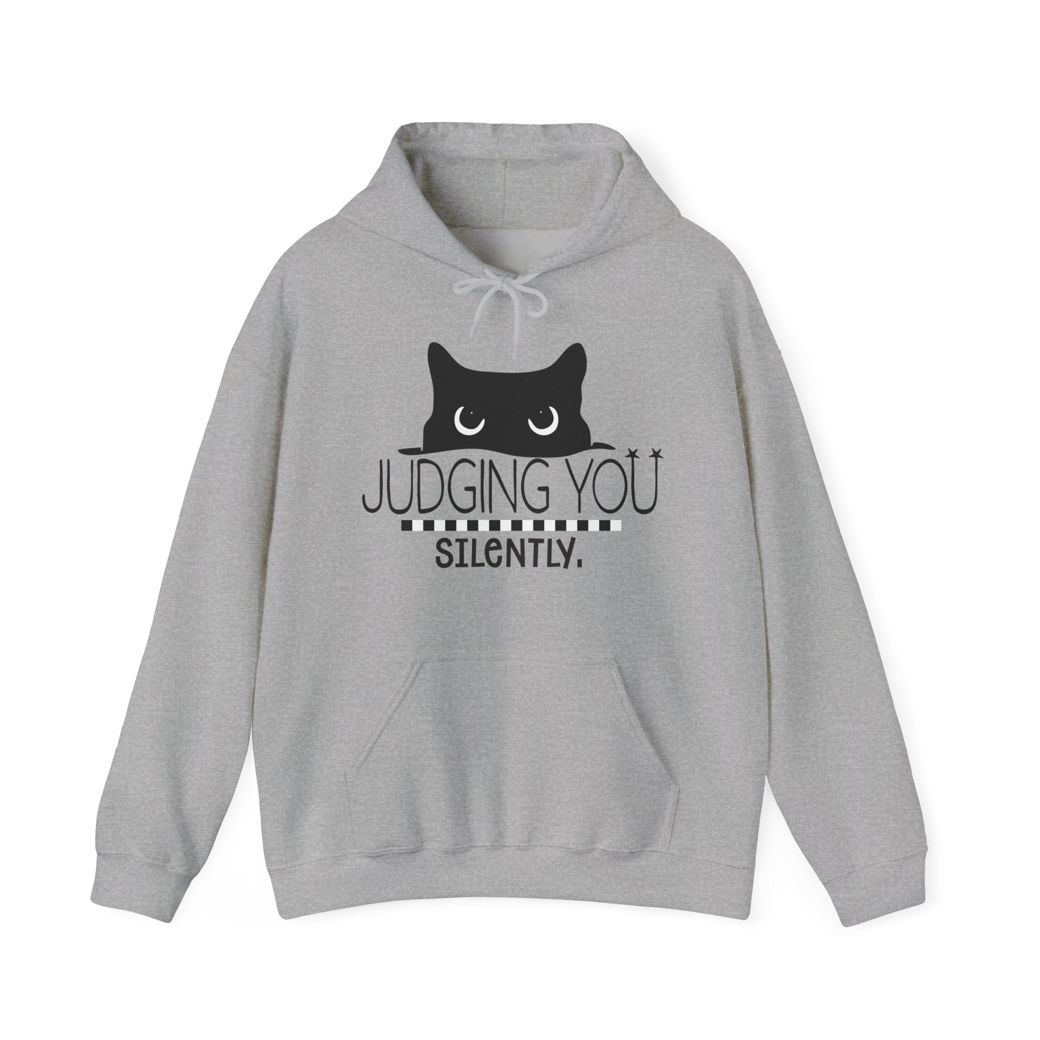 Judging You Silently cat hoodie | Hoodie