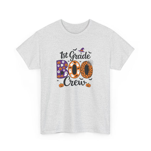 1st Grade Boo Crew T-Shirt — Halloween Kids Classroom Tee