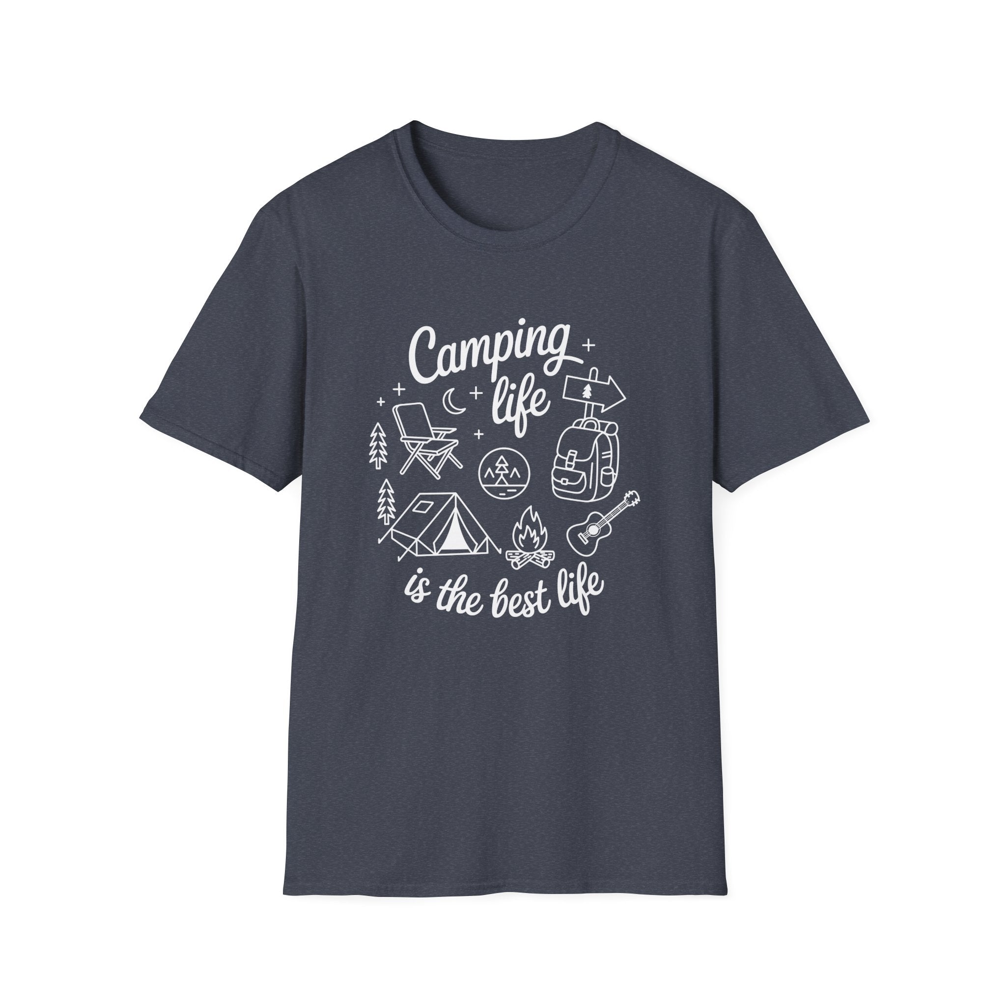 Camping Life T‑Shirt — “Camping Life is the Best Life” Outdoor Adventure Tee