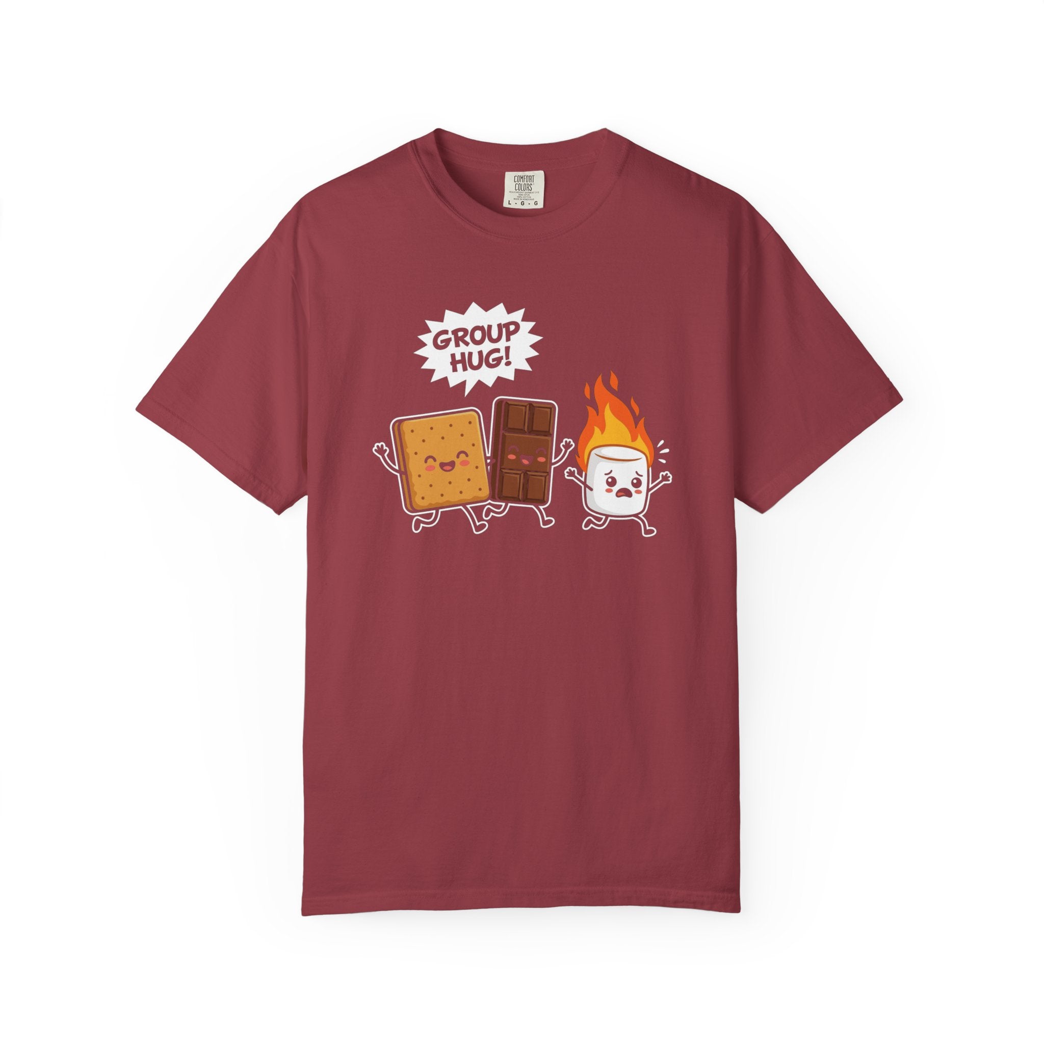 S'mores Group Hug T-Shirt — Cute Campfire Marshmallow, Chocolate & Graham Tee