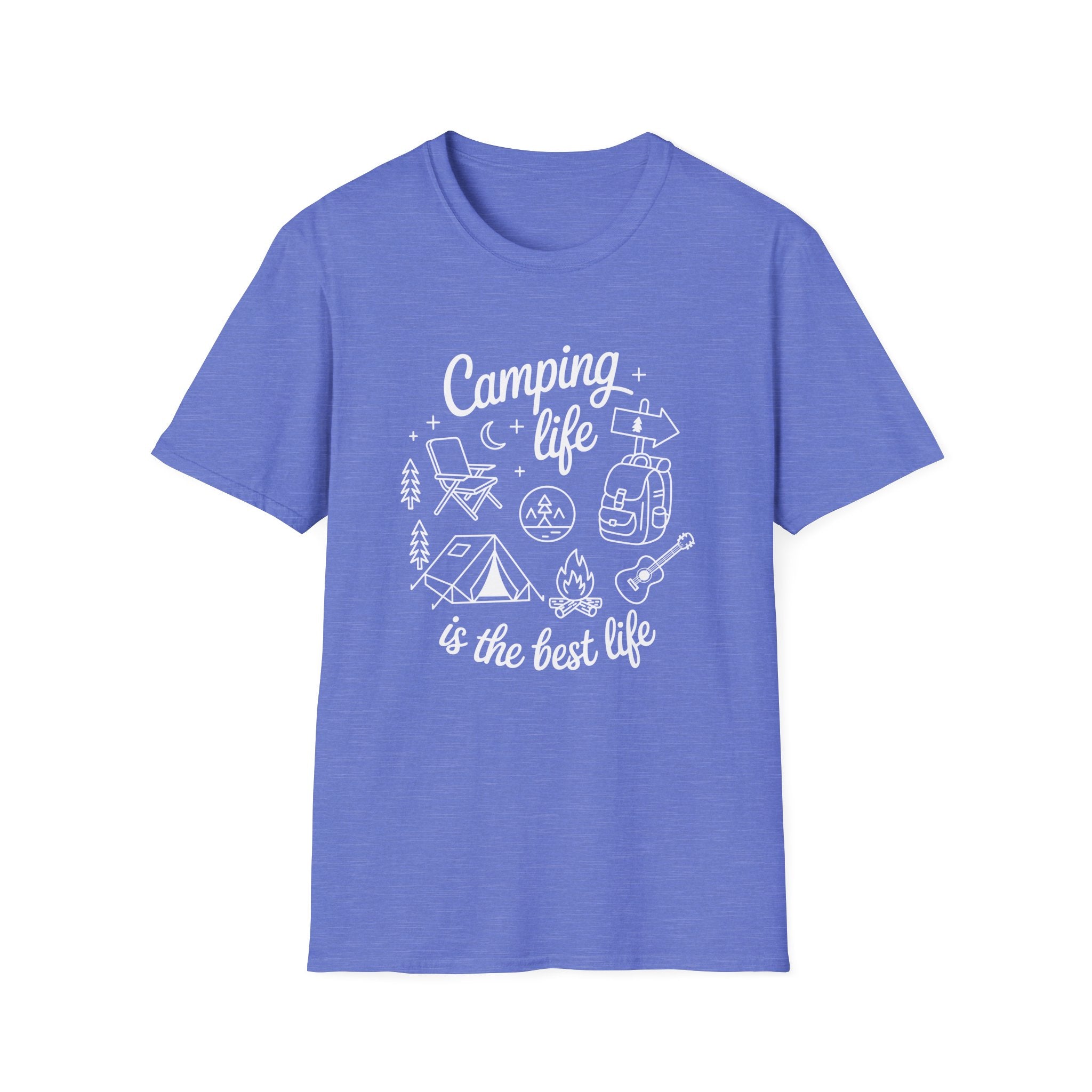 Camping Life T‑Shirt — “Camping Life is the Best Life” Outdoor Adventure Tee