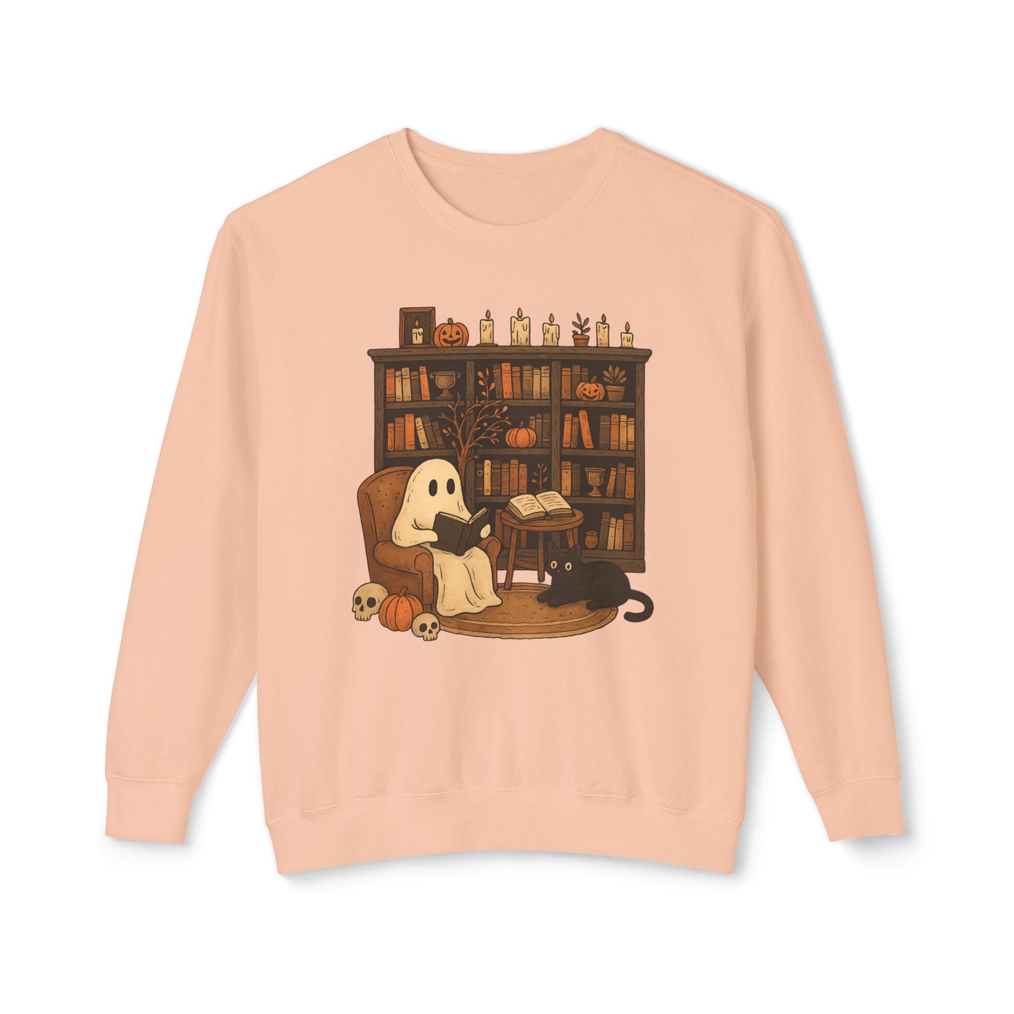 Spooky Literature Crewneck Sweatshirt | Cozy Halloween Apparel, Book Lover Gift, Autumn Fashion