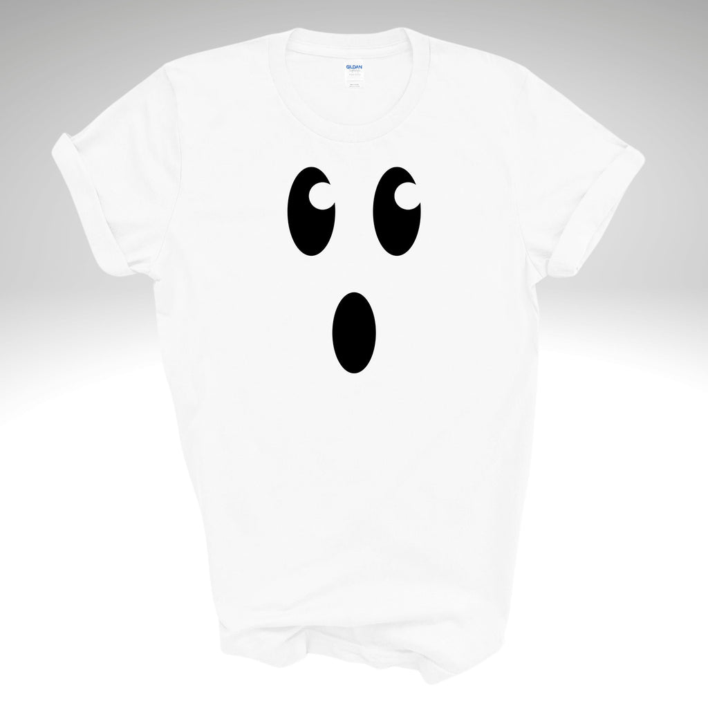 Ghost Halloween Face T Shirt
