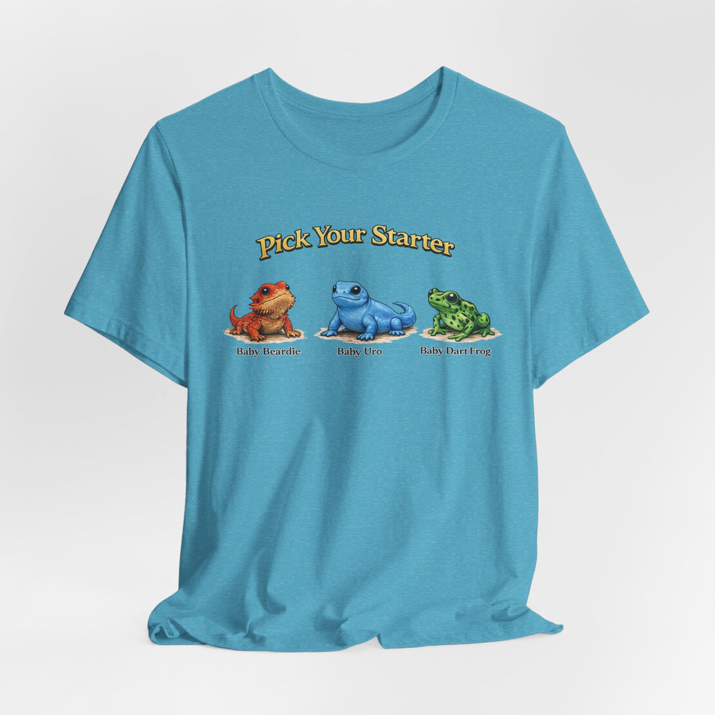 Pick Your Starter Baby Dragon Baby Lion Baby Deer Frog T-Shirt | Cute Creature Tee