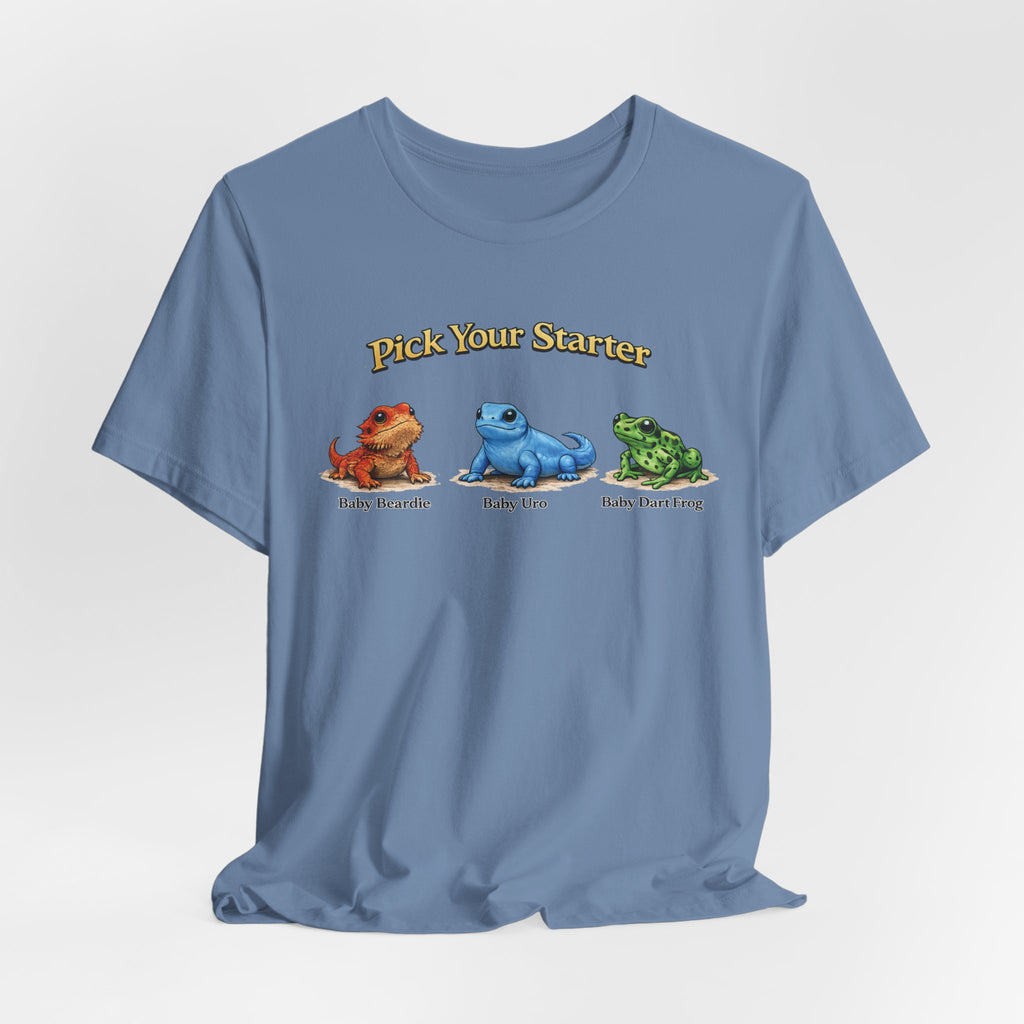 Pick Your Starter Baby Dragon Baby Lion Baby Deer Frog T-Shirt | Cute Creature Tee