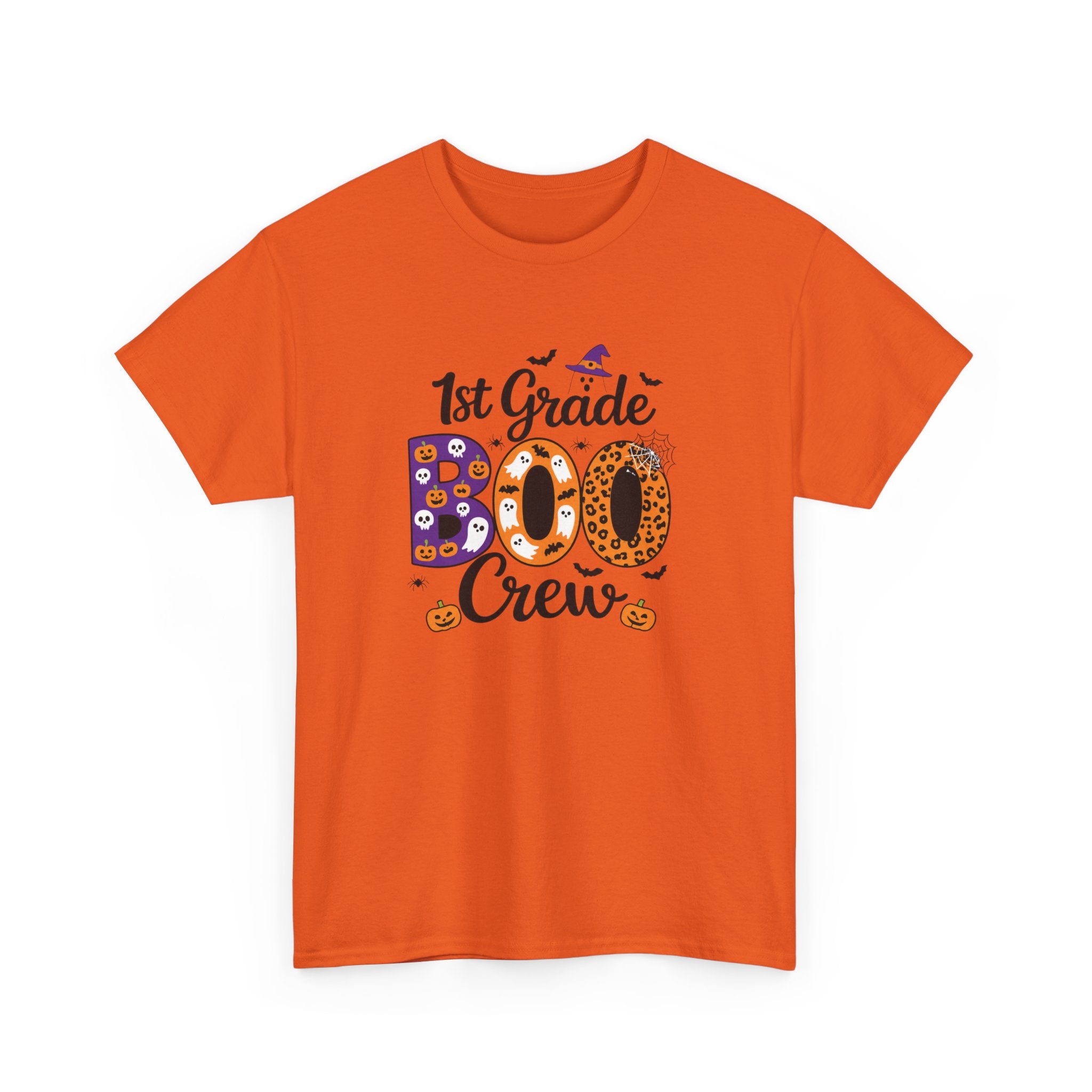 1st Grade Boo Crew T-Shirt — Halloween Classroom Tee