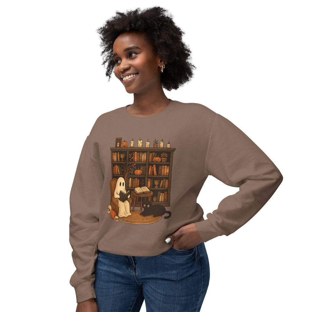 Spooky Literature Crewneck Sweatshirt | Cozy Halloween Apparel, Book Lover Gift, Autumn Fashion