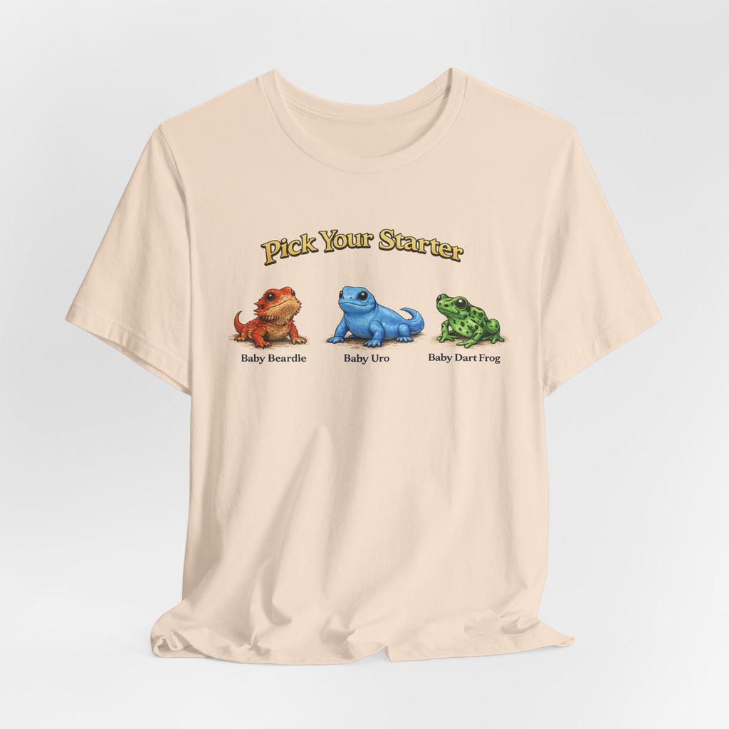 Pick Your Starter Baby Dragon Baby Lion Baby Deer Frog T-Shirt | Cute Creature Tee