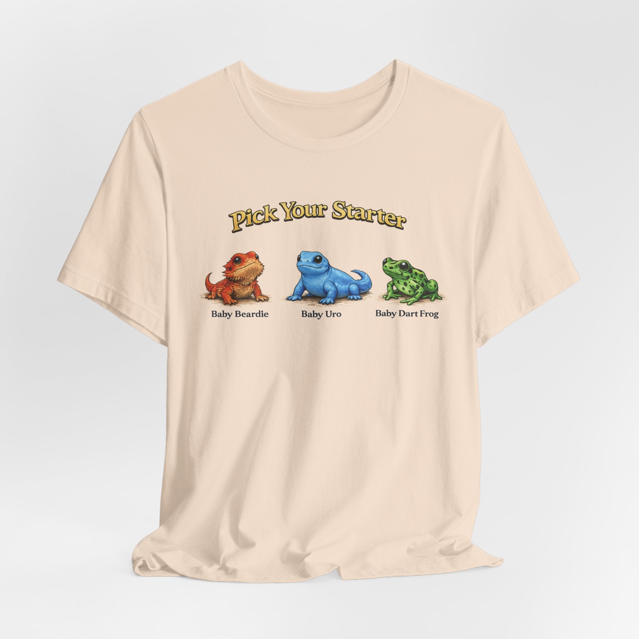 Pick Your Starter Baby Dragon Baby Lion Baby Deer Frog T-Shirt | Cute Creature Tee