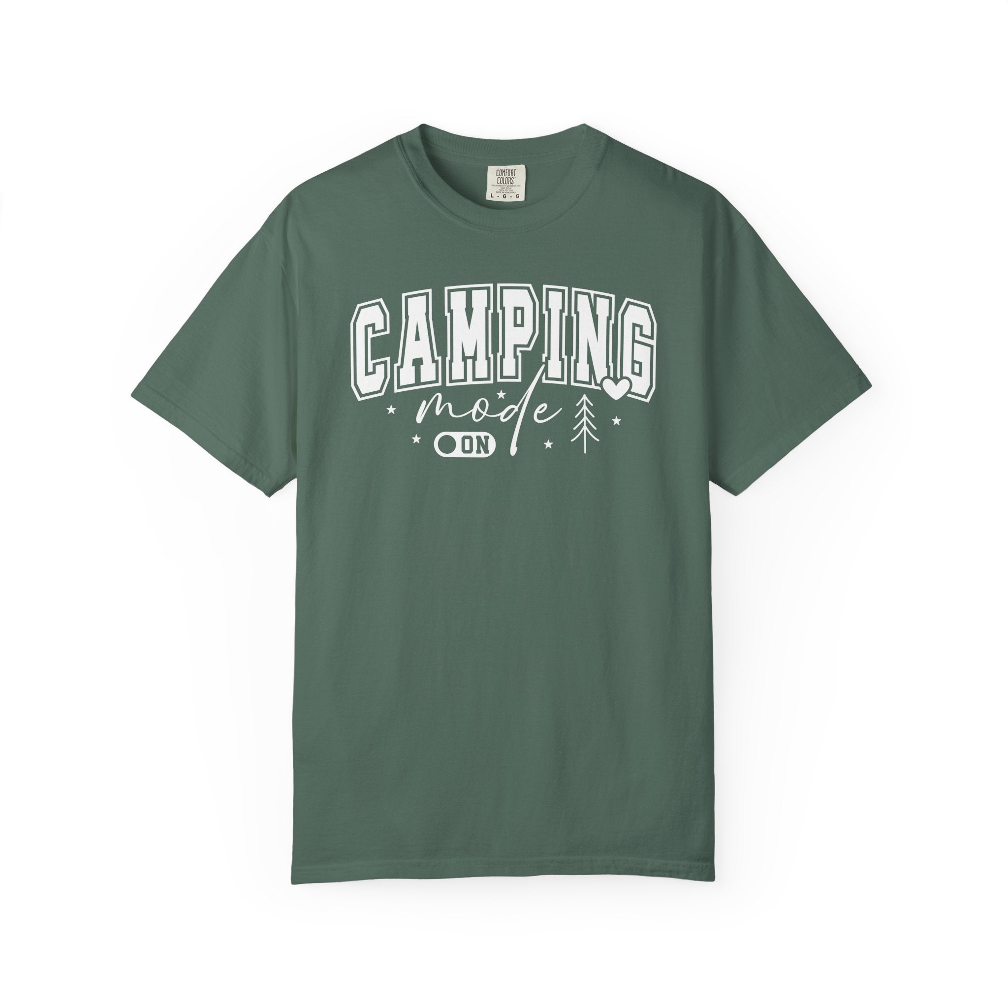 Camping Mode T-Shirt — Retro Outdoor Camping Graphic Tee