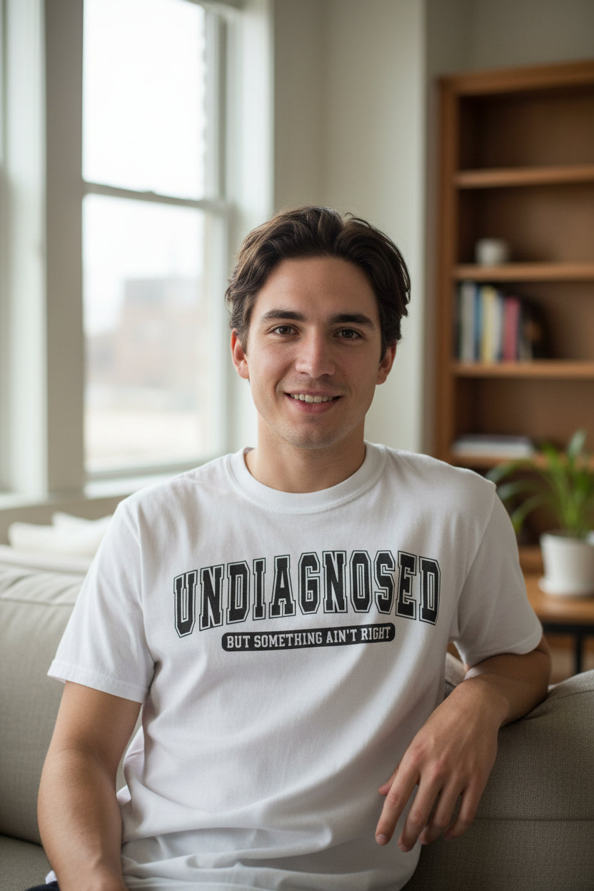 Undiagnosed T-Shirt — 'Undiagnosed But Something Ain’t Right' Graphic Tee