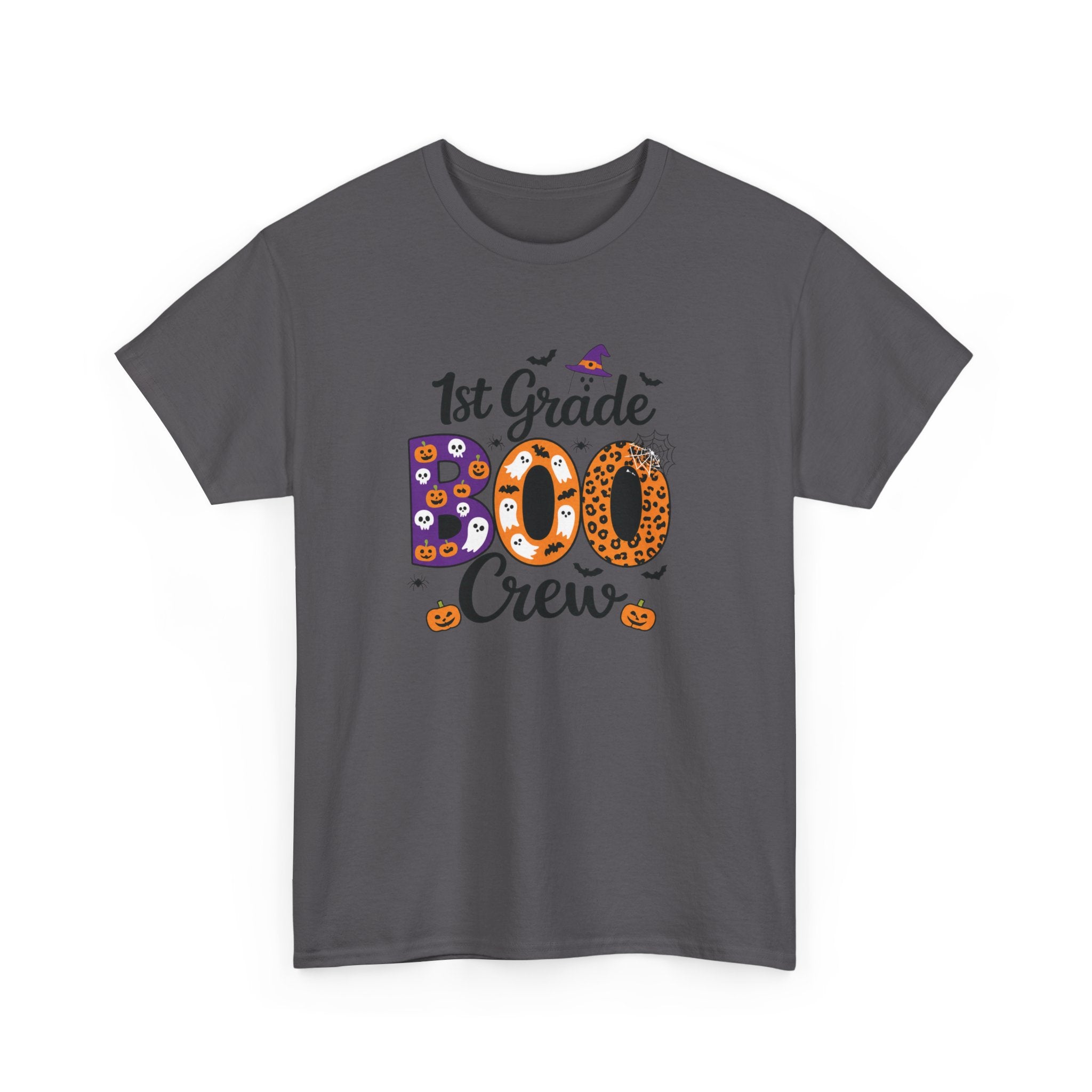 1st Grade Boo Crew T-Shirt — Halloween Kids Classroom Tee