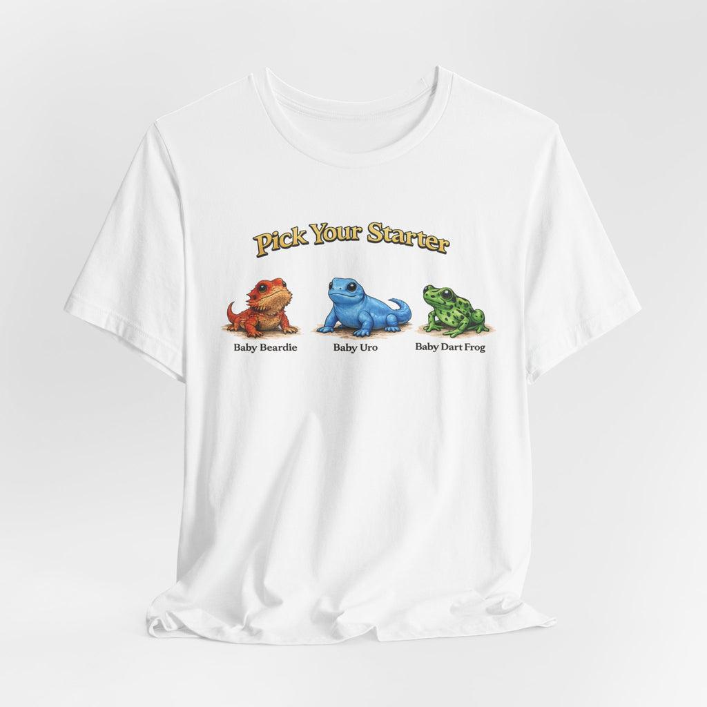Pick Your Starter Baby Dragon Baby Lion Baby Deer Frog T-Shirt | Cute Creature Tee