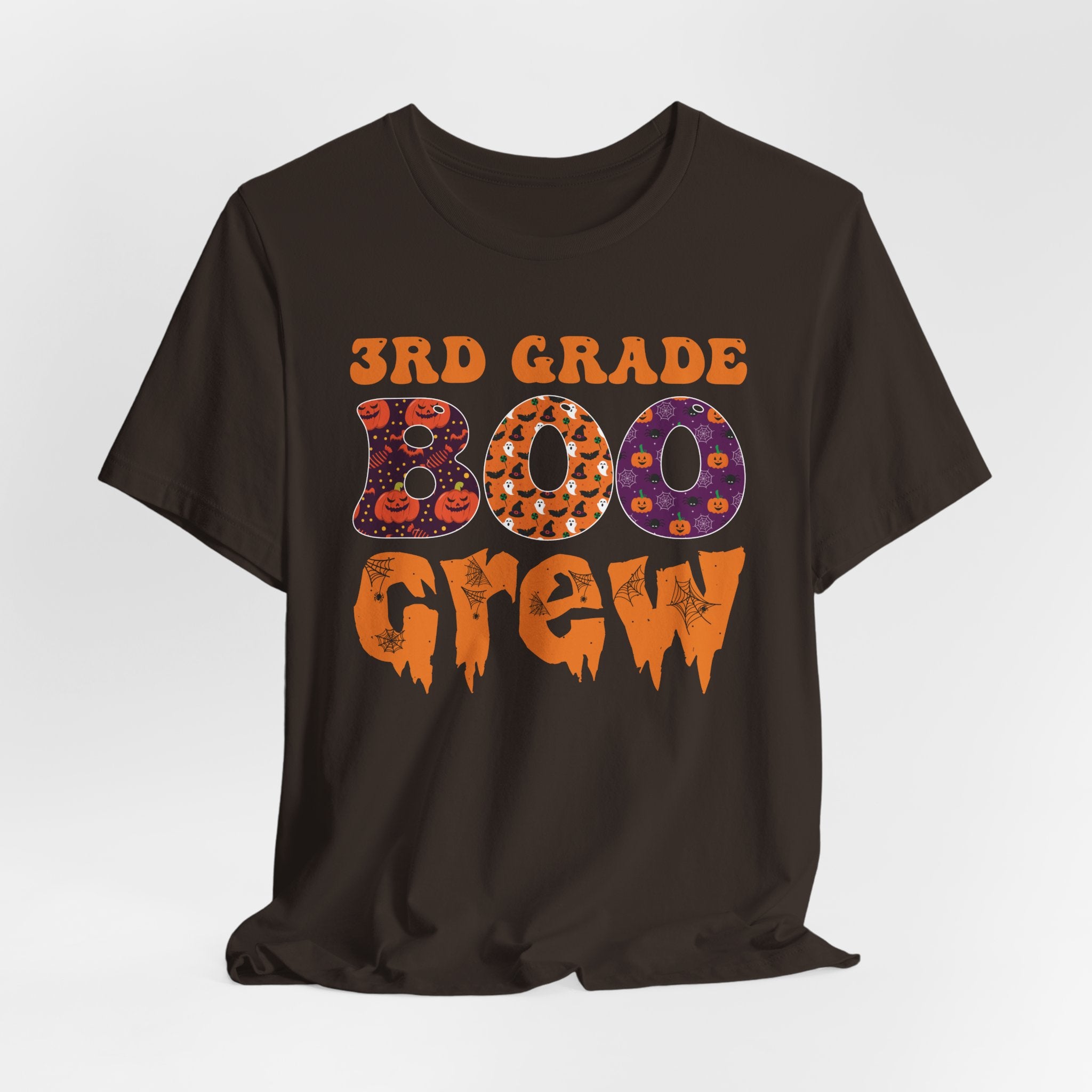 3rd Grade Boo Crew Tee — Halloween Classroom Shirt