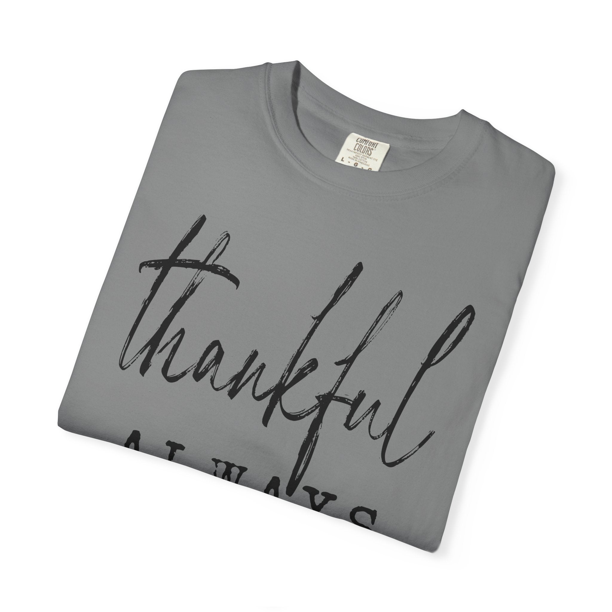 Grateful Spirit T-Shirt - Casual Unisex Wear for Thanksgiving, Everyday Comfort, Inspirational Apparel, Cozy Fashion