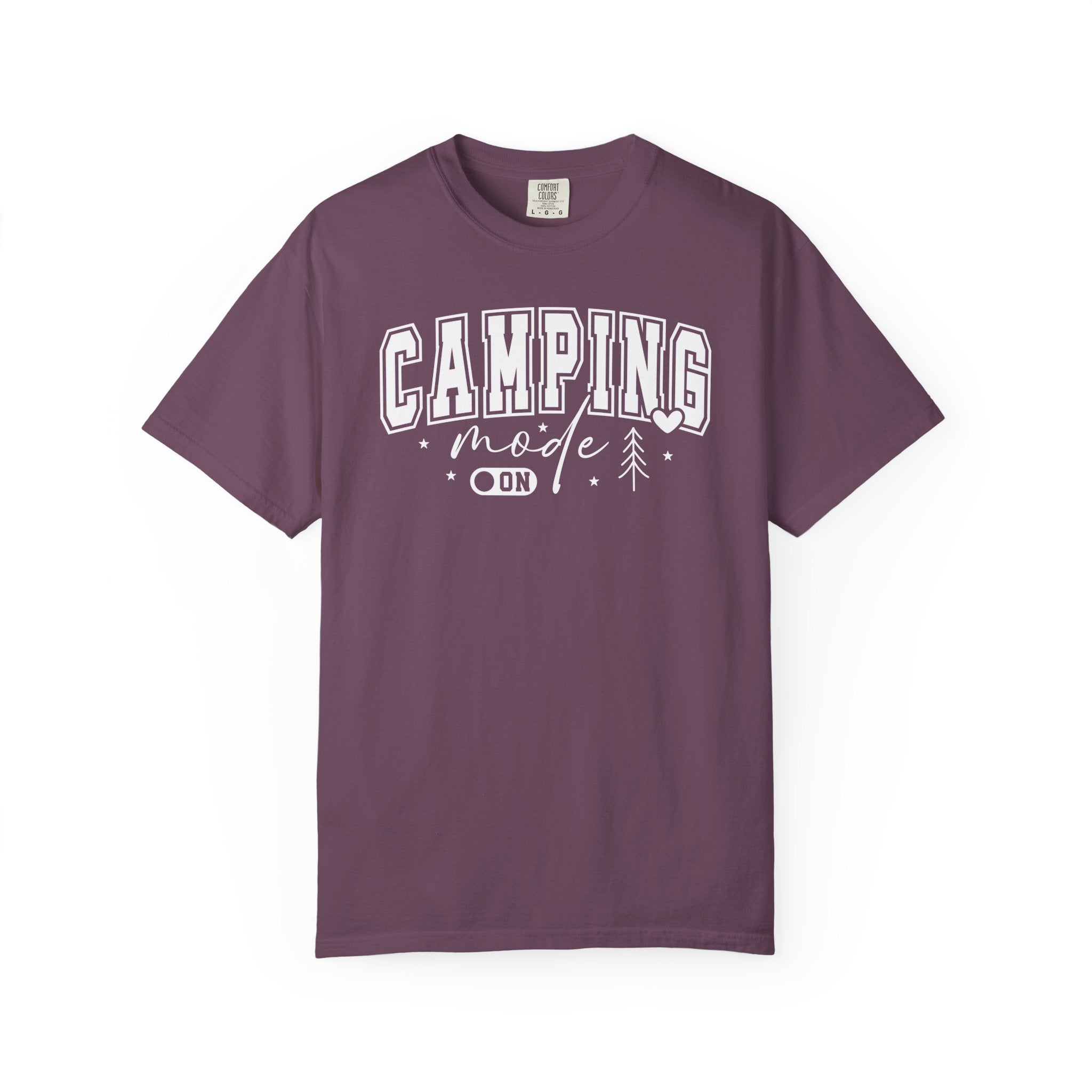 Camping Mode T-Shirt — Retro Outdoor Camping Graphic Tee