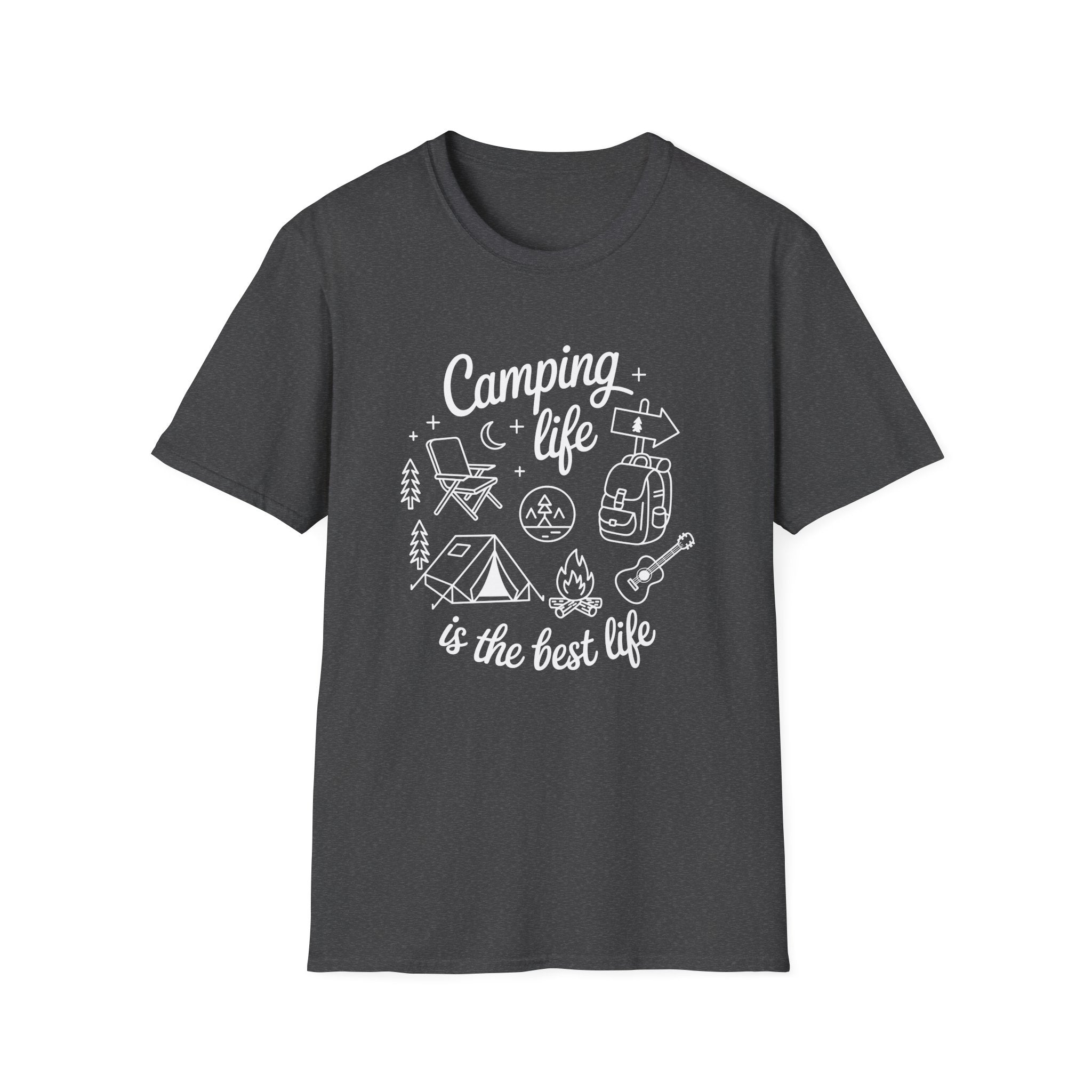 Camping Life T‑Shirt — “Camping Life is the Best Life” Outdoor Adventure Tee