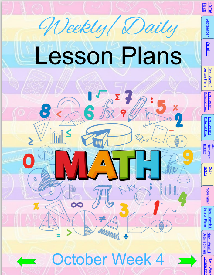 2026–2027 Digital Teacher Planner | Hyperlinked Goodnotes Lesson Planner | Weekly & Detailed Lesson Plan Templates | Teacher Organizer