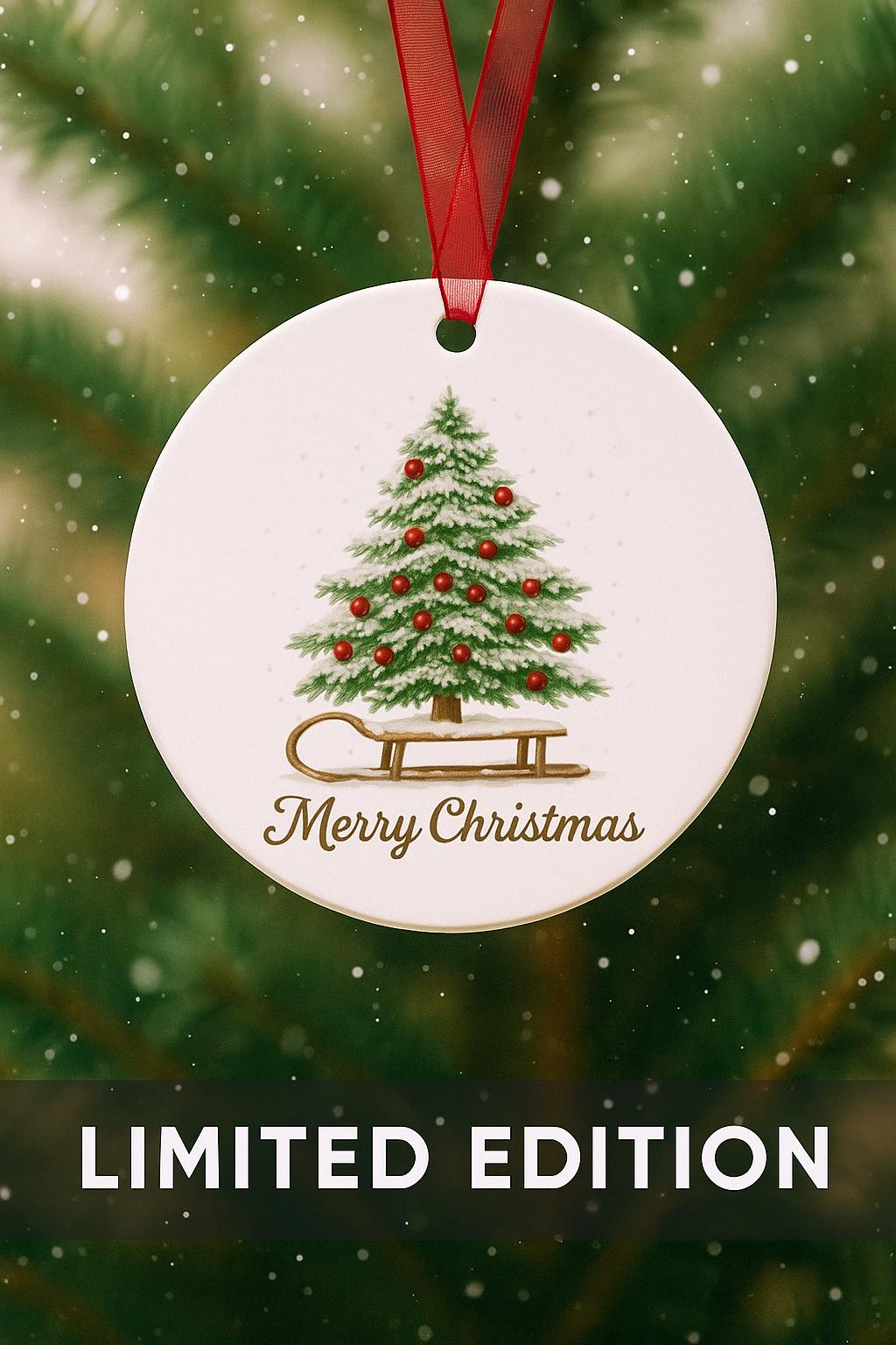 Metal Christmas Ornaments, Holiday Tree Decorations, Personalized Gift Tags, Winter Decor, Merry Christmas Keepsakes