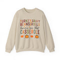 Thanksgiving Sweatshirt  Turkey Gravy Beans Rolls Casserole
