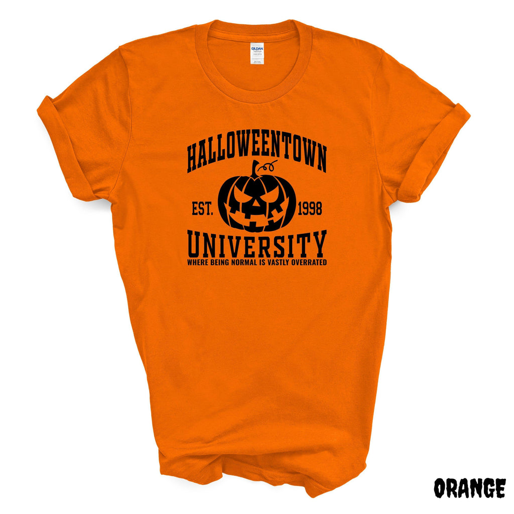 Halloweentown University T-Shirt | Pumpkin Jack-O-Lantern Halloween Tee