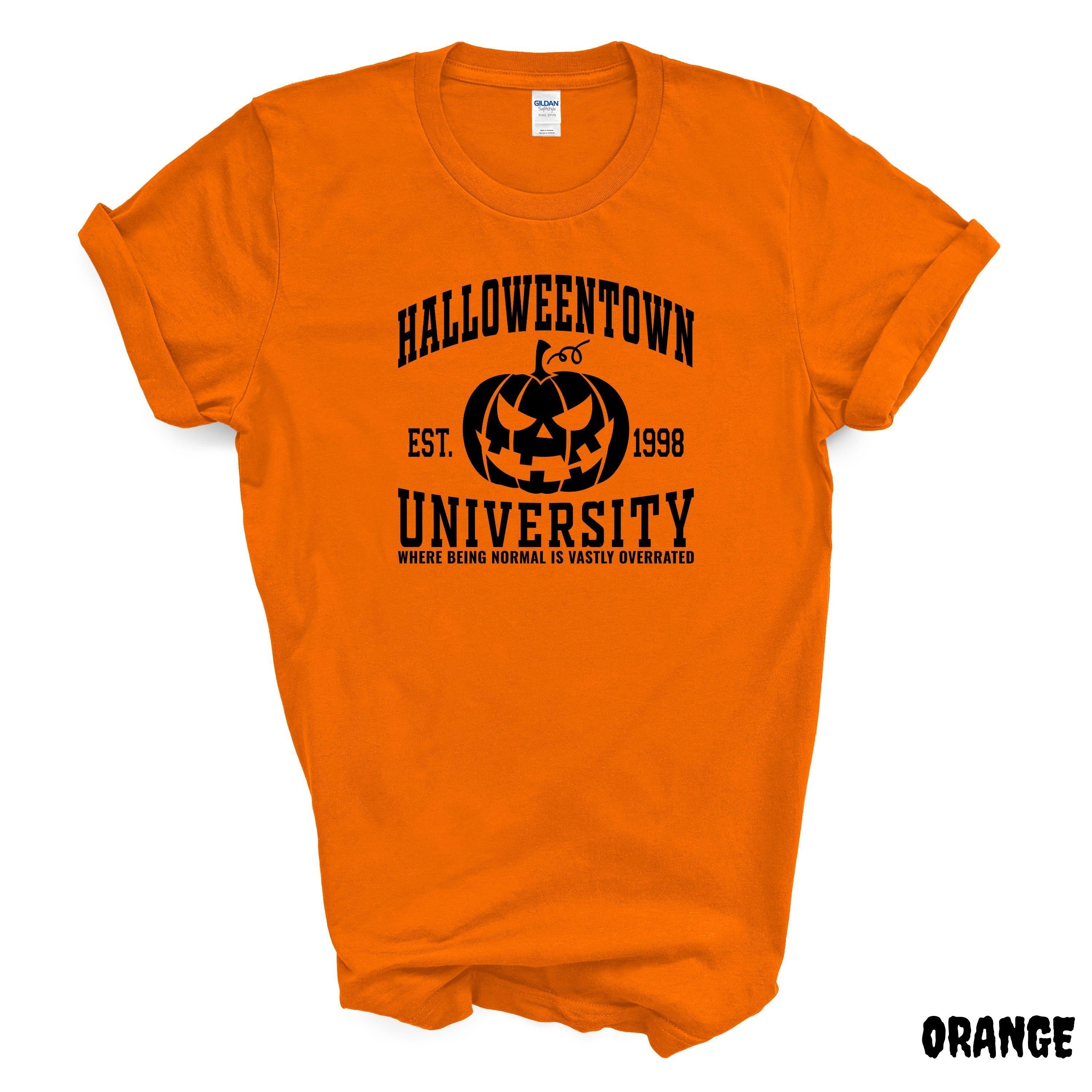 Halloweentown University T-Shirt | Pumpkin Jack-O-Lantern Halloween Tee