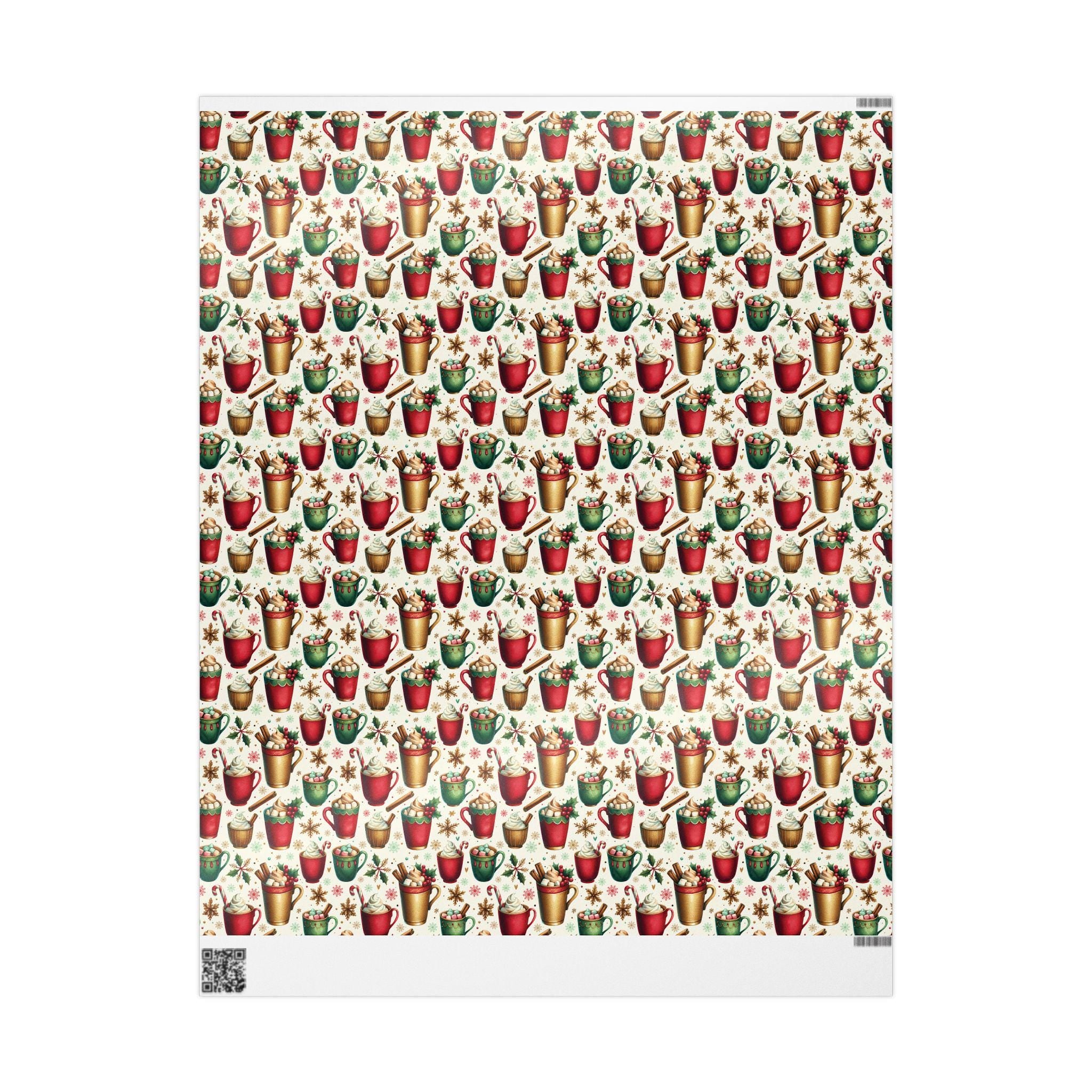 Christmas Wrapping Paper, Festive Gift Wrap, Holiday Gift Wrap, Seasonal Wrap, Wrap for Birthdays, New Year Decorations