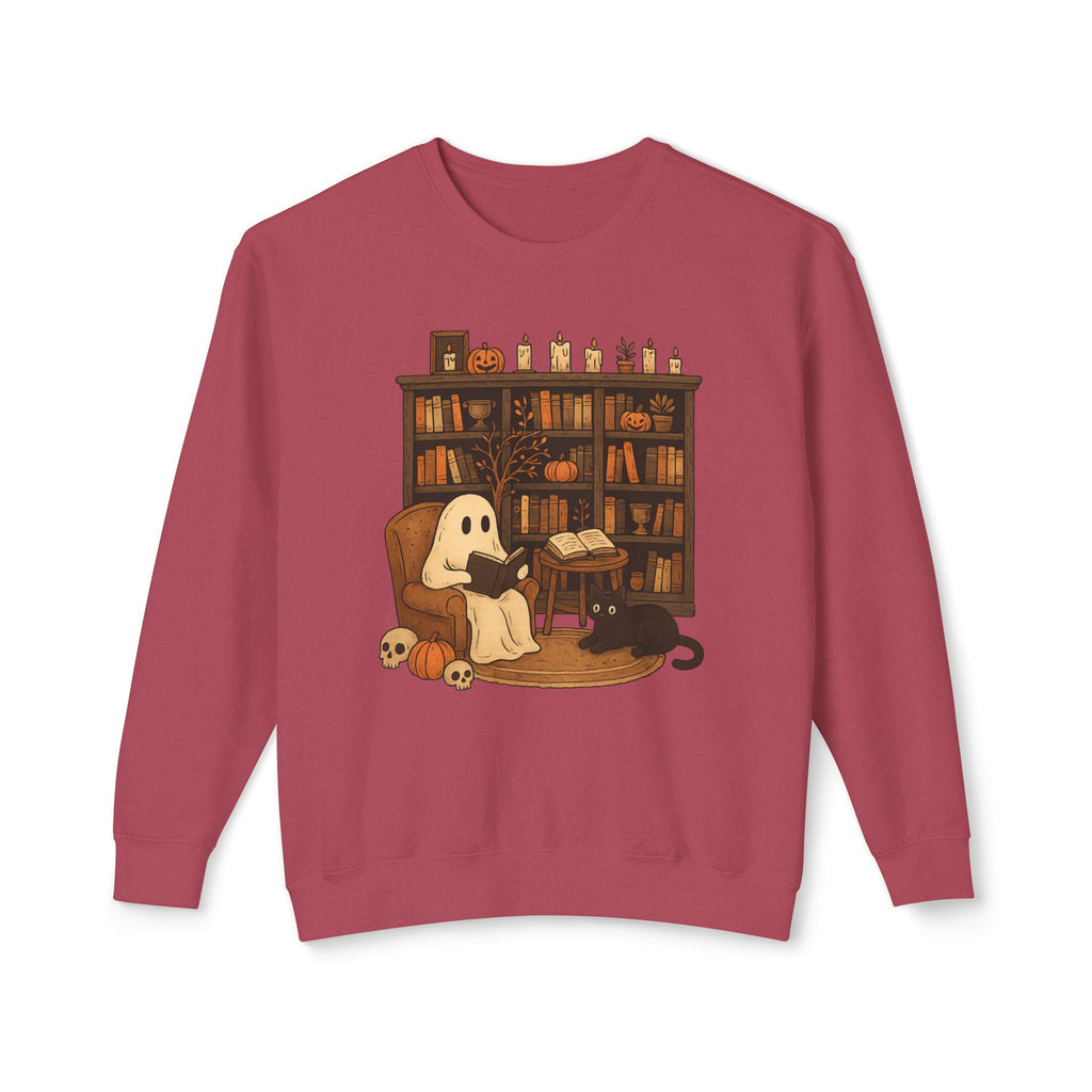 Spooky Literature Crewneck Sweatshirt | Cozy Halloween Apparel, Book Lover Gift, Autumn Fashion